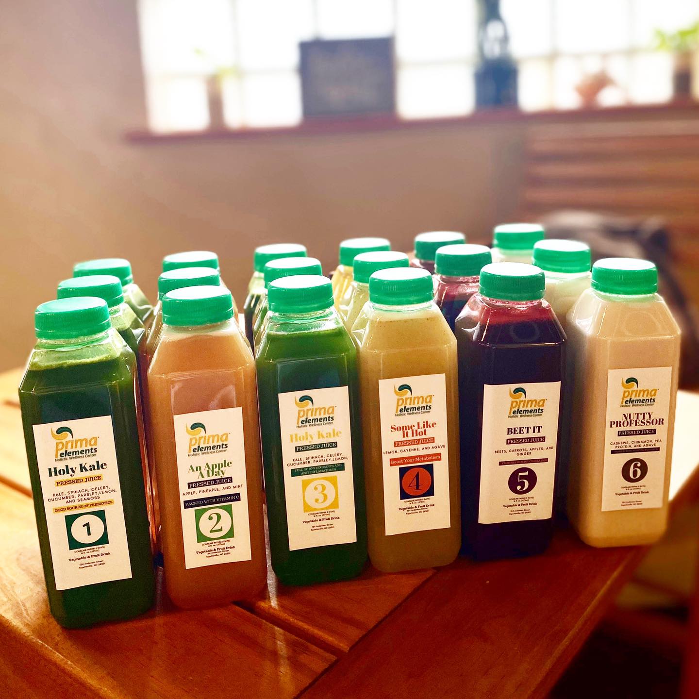 Juice Cleanse's - Prima Elements Holistic Wellness Center